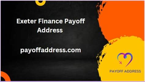 Exeter finance physical payoff address. Things To Know About Exeter finance physical payoff address. 